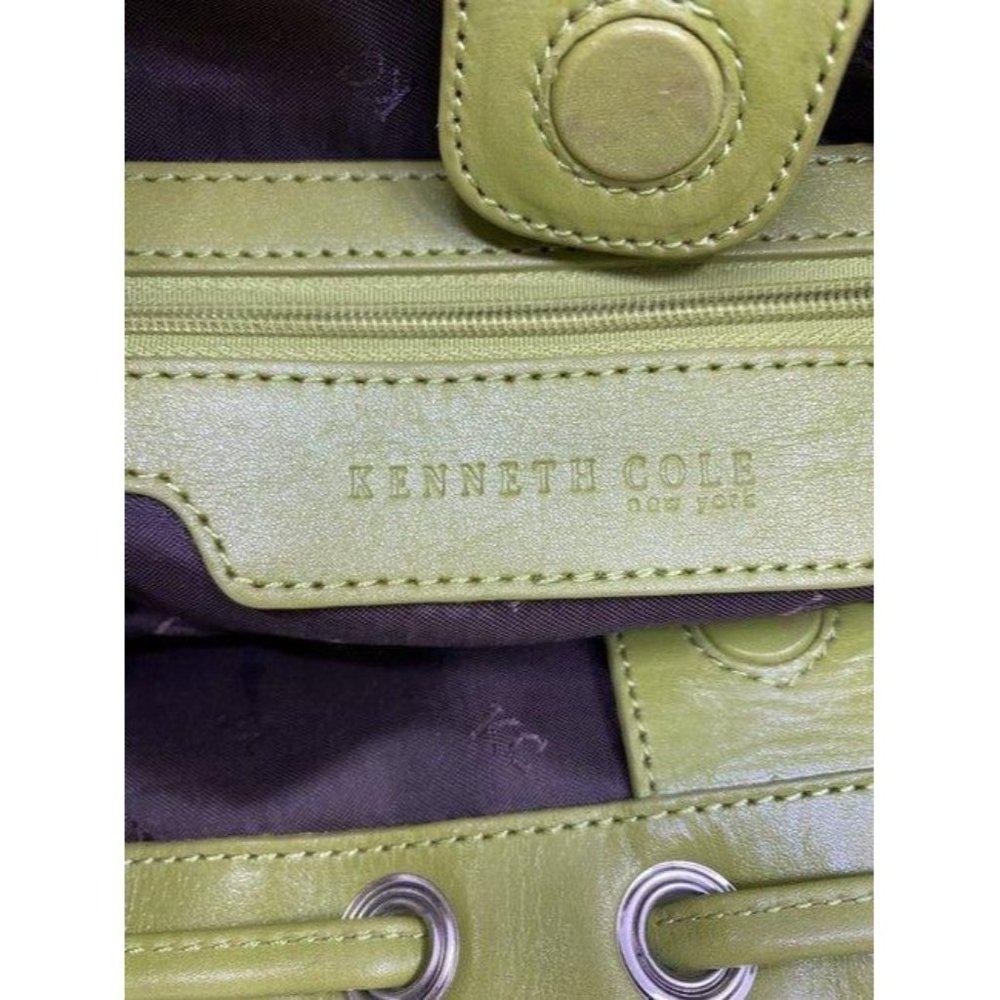 kenneth cole bag green fabric tote - Picture 10 of 10